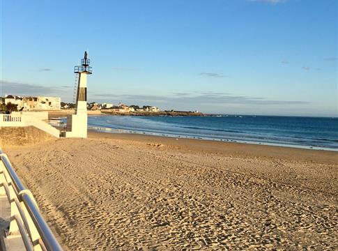 Belle vue sur la grande plage de Quiberon - Hôtel des Druides 3 étoiles Quiberon